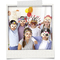 folia Kindermasken "Themen", aus Pappe, 6 Motive sortiert
