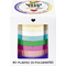 folia Deko-Klebeband Washi-Tape HOTFOIL, 10er Set