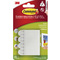 3M Command Bilder-Montagestreifen Strips, Gre: S, wei