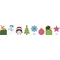 folia Flecht- & Webmotive Set "XMAS", DIN A4, 12 Blatt
