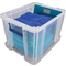 Fellowes Aufbewahrungsbox ProStore, 36 Liter, transparent