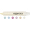 folia Kreidestifte-Set PASTELL, farbig sortiert, 6er Etui