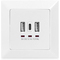 DIGITUS Steckdose mit USB-A & USB-C Ports, Unterputz-Montage