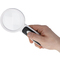 FIRST AID ONLY Lupe mit LED-Licht, rund, schwarz/wei