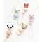 folia Holzperlen CUTE ANIMALS, rund