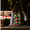 WHEEL BEE Freizeit-Rucksack Night Vision, orange/blau/grn