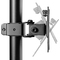 DIGITUS Universal Dual Monitorarm, Vertikal, schwarz