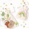 folia Filz DIY-Box Rainbow Edition, 36-teilig