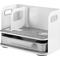 DIGITUS Schreibtisch Organizer mit Qi-Ladegert, wei/grau
