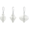 HEYDA Wabendekor-Set "Waben-Tropfen", wei