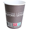 HYGOSTAR Hartpapier-Kaffeebecher To Go, 0,2 l, braun/wei