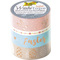 folia Deko-Klebeband Washi-Tape "HOTFOIL FRHJAHR II", 4er