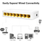 LogiLink Desktop Gigabit Ethernet Switch, 8-Port, wei