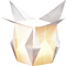folia Origami-Lichterpapier, 300 x 300 mm, wei
