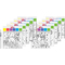 HEYDA Wasserfarben-Malset "Einhorn", 10 Motive