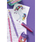FABER-CASTELL Schreibset Einhorn Jumbo, violett, 3-teilig