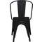 PAPERFLOW Outdoor-Besucherstuhl URBAN, 2er Set, schwarz