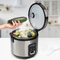PROFI COOK 2in1 Reiskocher/Dampfgarer PC-RK 1285, schwarz