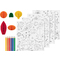 HEYDA 3D Mal-Set "Weltall", 15-teilig