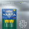 VARTA NiMH Akku "RECHARGE ACCU Power", Baby (C), 3000 mAh