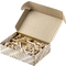 folia Holzklammern-Mix NATURAL Jumbobox, 500 g