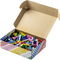 folia Holzklammern-Mix BASIC Jumbobox, 500 g