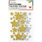 folia Moosgummi Glitter-Sticker STARS CLASSIC