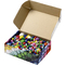 folia Pompons-Mix Glitter Jumbobox, 300 g, sortiert