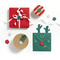 folia Siegel-Sticker CHRISTMAS, Gren und Farben sortiert