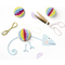 folia Wabenpapier RAINBOW, 30-lagig, 210 x 330 mm, nassfest