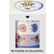 folia Deko-Klebeband Washi-Tape "HOTFOIL PARTY ANIMALS", 4er