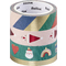 folia Deko-Klebeband Washi-Tape "HOTFOIL MERRY JINGLING"