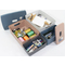 kangaro Aufbewahrungsbox, PP, 5 Liter, grau