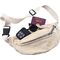 EBERHARD FABER Bauchtasche, aus Cord, beige
