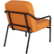 PAPERFLOW Besuchersessel MEDSO RUND M, Kunstleder, orange