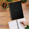 RHODIA Collegeblock GREENBOOK, DIN A5+, kariert, schwarz