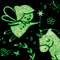 HEYDA Deko-Klebeband Glow in the dark, Theken-Display