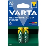 VARTA telefon-akku "RECHARGE accu Phone", mignon (AA)