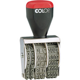 COLOP datumstempel 05000, monate in Buchstaben