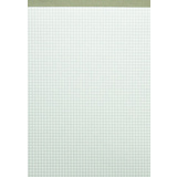 LANDR notizblock "Recycling" din A4, 5 mm kariert