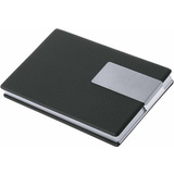 WEDO visitenkartenbox Good Deal, Aluminium/PVC (schwarz)