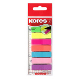 Kores pagemarker - Folie, 12 x 45 mm, Neonfarben