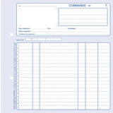 ELVE franzsisches formularbuch "Commandes", 210 x 148 mm