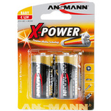 ANSMANN alkaline Batterie "X-Power", baby C, 2er Blister