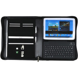 Alassio bluetooth Tastatur im Organizer "LOMBARDO", fr iPad