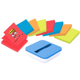 Post-it z-notes Spender, blau/wei, bestckt