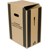 SMARTBOXPRO papierkorb aus Karton, 35 Liter, braun