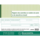 EXACOMPTA Geschftsbuch "Contrle de scurit", 240 x 320 mm