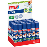 tesa ecologo Stick Klebestift, 10 g, Thekendisplay