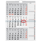 rido idé wandkalender 3-Monatskalender kombi Planer 3, 2023